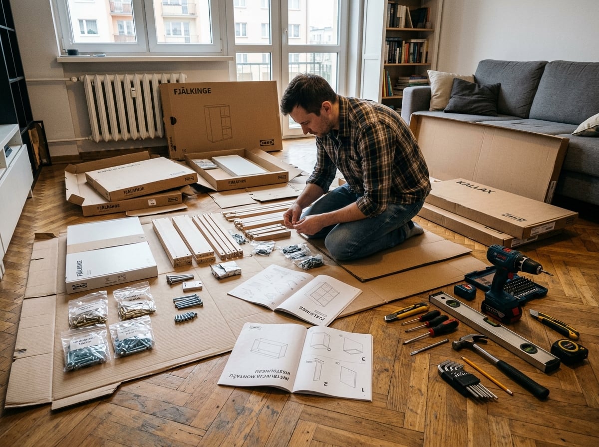 Profesjonalny montaż mebli IKEA w Szczecinie - szafy PAX, kuchnie METOD - Kochański Meble