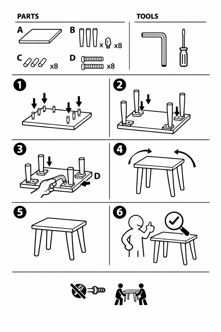 Instrukcja montażu mebli IKEA